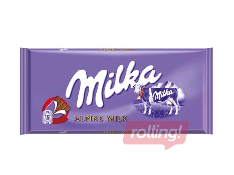 Milka Alpine piimašokolaad 100g