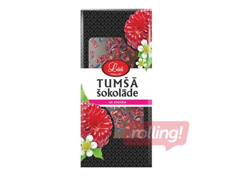 Tume šokolaad vaarikatega, Lāči, 80 g