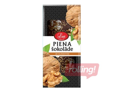 Pähklitega piimašokolaad, Lāči, 90 g