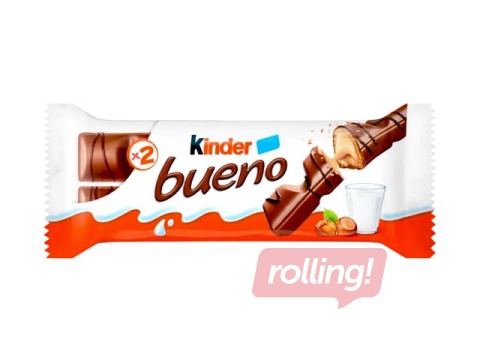 Šokolaadibatoon Kinder Bueno, 43 g