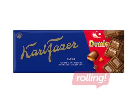 Šokolaad Karl Fazer Dumle, 180 g