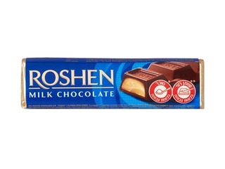 Šokolaad crème brûlée täidisega, Roshen, 43 g