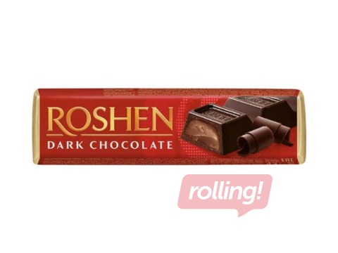 Tume šokolaad täidisega, Roshen, 43 g