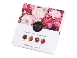 Pure Cholotate‘i eksklusiivne šokolaaditrühvlite kollektsioon, Spring/Flowers 16, 135g