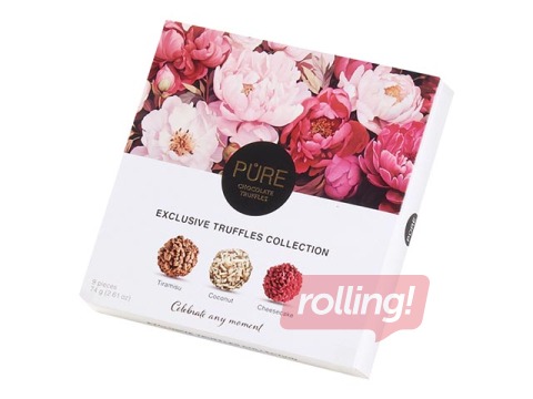 Pure Cholotate‘i eksklusiivne šokolaaditrühvlite kollektsioon, Spring/Flowers 9, 74g