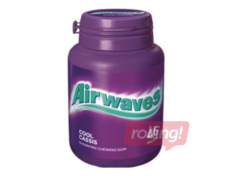 Chewing gum Airwaves Cool Cassis in a can, 46 pcs.