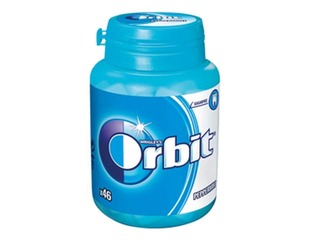 Orbit Peppermint chewing gum in a can, 46 pcs..