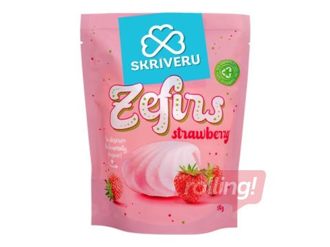 Maasikamaitseline vahukomm Skrīveru, 170g