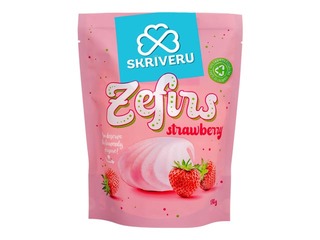 Maasikamaitseline vahukomm Skrīveru, 170g