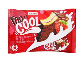 Küpsisetort Strawberry Splash, Too Cool, Roshen, 270 g