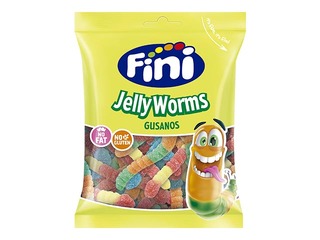 Kummikommid Fini, Jelly Worms, 90g