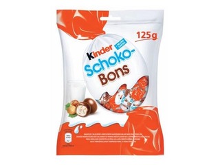 Šokolaadikommid Kinder, Schoko-Bons, 125g