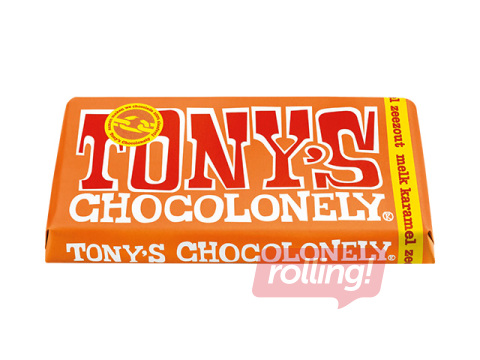 Šokolaad Tony's 32%, Caramel&Salt, 180g