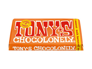 Šokolaad Tony's 32%, Caramel&Salt, 180g