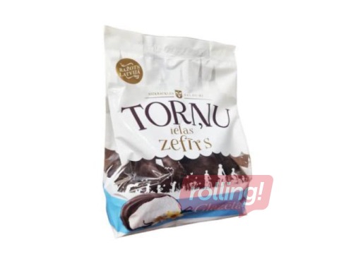 Vahukommid Aizkraukles Saldumi, Torņu ielas, vanillimaitselised šokolaadiglasuuris, 250g