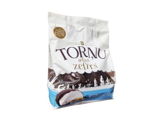 Vahukommid Aizkraukles Saldumi, Torņu ielas, vanillimaitselised šokolaadiglasuuris, 250g