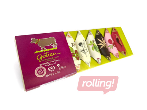 Kommid Skrīveru Gotiņa, kinkekomplekt Assorti, 150g