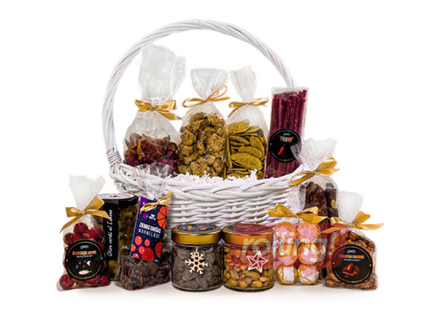 Kingituskomplekt #70 Pühadekorv