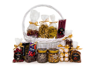 Kingituskomplekt #70 Pühadekorv