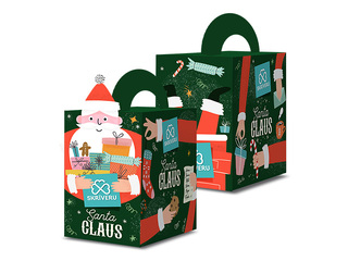 Laste maiustuste valik Skrīveru Saldumi, Jõuluvana, 340g