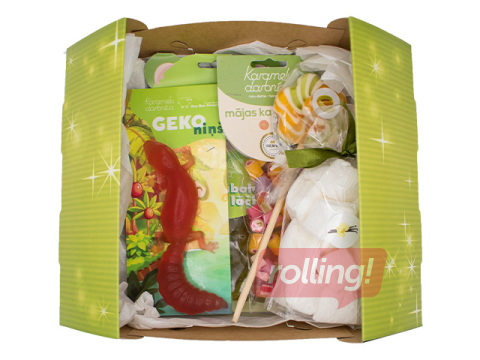 Maiustuste komplekt Karameļu darbnīca, Lapse rõõm nr 1