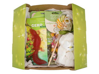 Maiustuste komplekt Karameļu darbnīca, Lapse rõõm nr 1