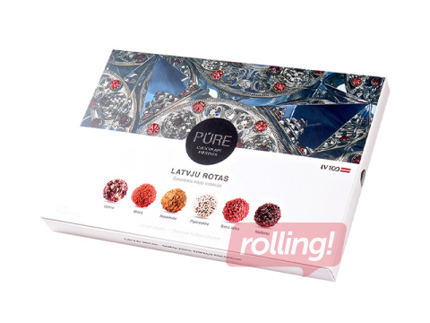 Šokolaaditrühvlite valik Pure Chocolate, Ehted, 265g