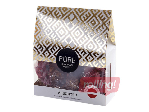 Šokolaaditrühvlid Pure Chocolate, Assorti, 96g