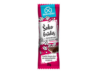 Tume šokolaad Skrīveru Saldumi kinoaga, 30g