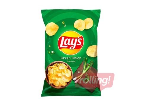 LAY'S rohelise sibula maitsega krõpsud, 200g