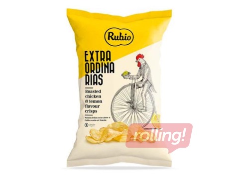 Rubio krõpsud grillitud kana ja sidruniga, 110 g