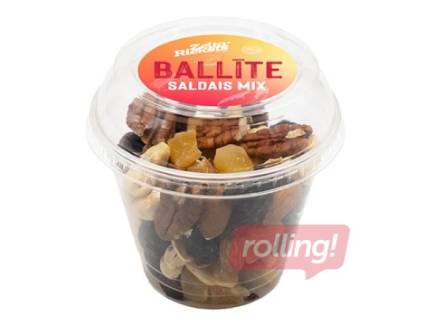 Riekstu un žāvētu augļu maisījums Ballīte ar mango 130g 
