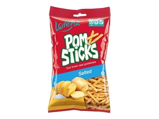 Potato straws, salty, Lorenz Pomsticks, 100g