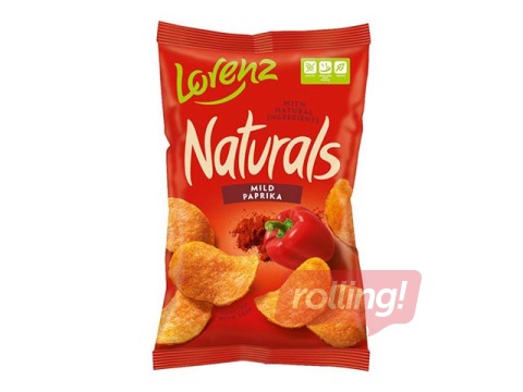 Chipsid paprika maitsega Lorenz, Naturals, 100g