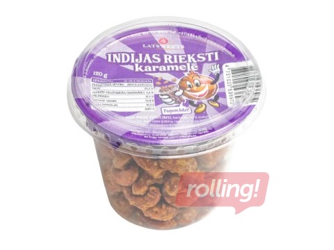 Karamelliseeritud india pähklid Latsweets, 120g
