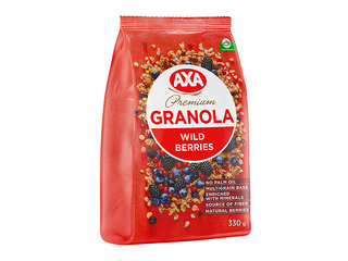 Musli, AXA, Granola, metsamarjadega, 330g