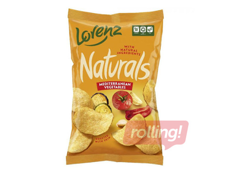 Krõpsud Lorenz, Vahemere köögiviljade maitsega, 100g