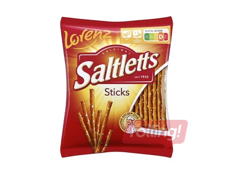 Soolased küpsisepulgad Lorenz, 75g