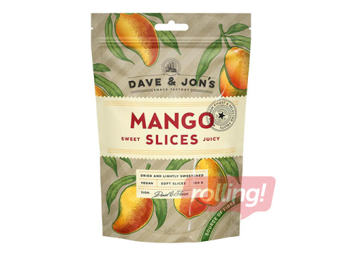 Kuivatatud mango Dave & Jon's, 100g