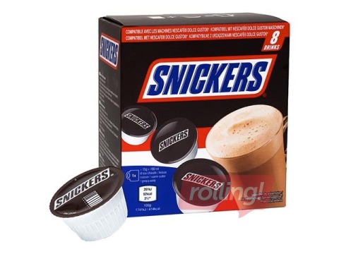 Šokolaadikapslid Snickers Dolce Gusto, 8 tk