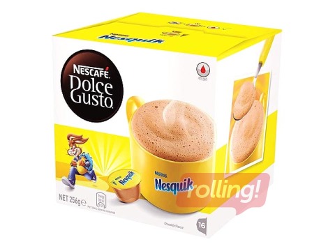Chocolate capsules NESCAFE Dolce Gusto Nesquik 256g , 16 servings