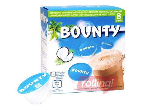 Šokolaadikapslid Bounty Dolce Gusto, 8 tk