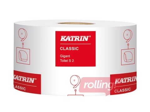 Tualettpaber Katrin Classic Gigant S2, 12 rulli, 2 kihti, valge