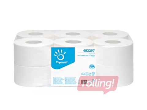 Toilet Paper Papernet Oversoft  402297, 12 rolls, 2 layers, white
