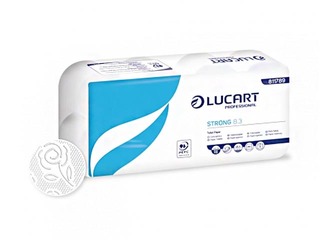 Туалетная бумага  Lucart Strong 8.3, 72 ruļļi, 3 рулона, 3 слоя, белая