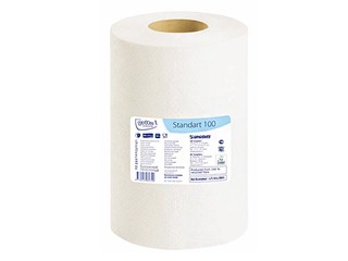 Paberrätikud Grite Standard 100, 12 rulli, 1 kiht, pleegitamata