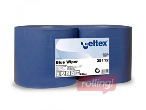 Tööstuslik paber Celtex Blue Wiper, 2 rulli