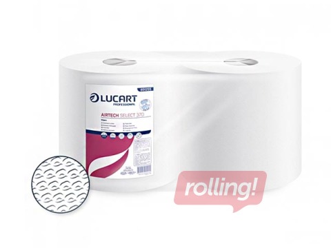 Paberrätikud rullides  AIRTECH Select 370, eriti vastupidavad, lint-free, 70g, 26.5x38cm, 2 rulli