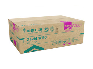 Paberrätikud lehtedena Tubeless, 170 sheets