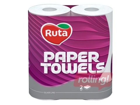 Paberrätik Ruta universal 2 rulli, 2-kihiline, valge